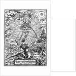 Print of Atlas Supporting a Ptolemaic Universe by Anonymous