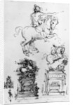 Study for the Trivulzio Monument by Leonardo da Vinci