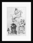 Study for the Trivulzio Monument by Leonardo da Vinci