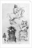 Study for the Trivulzio Monument by Leonardo da Vinci
