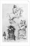Study for the Trivulzio Monument by Leonardo da Vinci