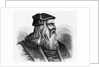 Etching of Leonardo da Vinci by Anonymous