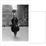 Walking Violin in Philadelphia Mummers' Parade, 1917 by Anonymous