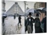 Paris, A Rainy Day by Gustave Caillebotte