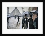 Paris, A Rainy Day by Gustave Caillebotte