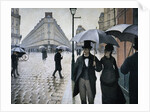 Paris, A Rainy Day by Gustave Caillebotte