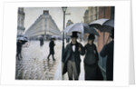 Paris, A Rainy Day by Gustave Caillebotte