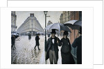 Paris, A Rainy Day by Gustave Caillebotte
