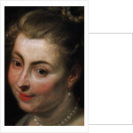 Detail of Face from Isabella Brant as Glycera by School of Peter Paul Rubens
