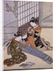 Playing the Koto by Suzuki Harunobu