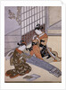 Playing the Koto by Suzuki Harunobu