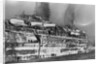 Gutted Hull Of Oceanliner, Qn. Elizabeth by Anonymous