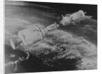 Space Craft Docking Drawing by Anonymous