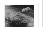Space Craft Docking Drawing by Anonymous