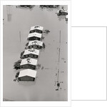 Row Of Houses Sits Flooded By Hurricane by Anonymous