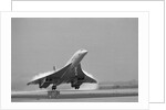 Concorde On First Takeoff From New York by Anonymous