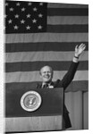 Gerald Ford At Podium by Anonymous