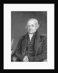Engraving of Portrait of Noah Webster by Anonymous