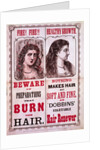 Poster For Dobbins' Hair Renewer by Anonymous