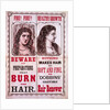 Poster For Dobbins' Hair Renewer by Anonymous