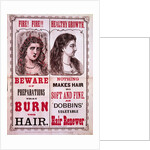 Poster For Dobbins' Hair Renewer by Anonymous
