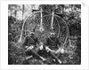 Early Bicyclists Taking a Break by Highwheelers