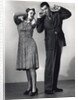 Woman and Man With Hands Over Ears by Anonymous