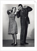 Woman and Man With Hands Over Ears by Anonymous