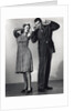 Woman and Man With Hands Over Ears by Anonymous