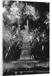 Fireworks at Statue of Liberty by Anonymous