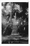 Fireworks at Statue of Liberty by Anonymous