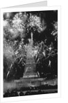 Fireworks at Statue of Liberty by Anonymous