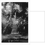 Fireworks at Statue of Liberty by Anonymous