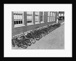 Bikes On Bike Rack by Anonymous