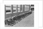 Bikes On Bike Rack by Anonymous