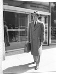 Salesman Leaving Madison Avenue Office by Anonymous