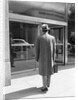 Salesman in Front of Office Building by Anonymous