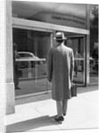 Salesman in Front of Office Building by Anonymous