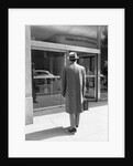 Salesman in Front of Office Building by Anonymous