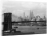 Manhattan Skyline And Brooklyn Bridge by Anonymous