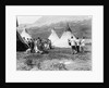 Native Americans Dance Amongst Teepees by Anonymous