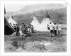 Native Americans Dance Amongst Teepees by Anonymous