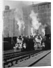 Locomotives Taking on Coal in Coal Docks in Philadelphia by Anonymous