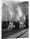 Locomotives Taking on Coal in Coal Docks in Philadelphia by Anonymous