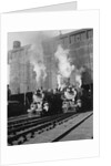 Locomotives Taking on Coal in Coal Docks in Philadelphia by Anonymous