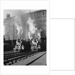 Locomotives Taking on Coal in Coal Docks in Philadelphia by Anonymous