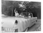 Family In Car by Anonymous