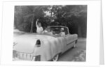 Family In Car by Anonymous