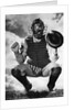 Baseball Catcher Awaiting the Ball by Anonymous