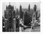 Chicago Skyscrapers in the Early 20th Century by Anonymous